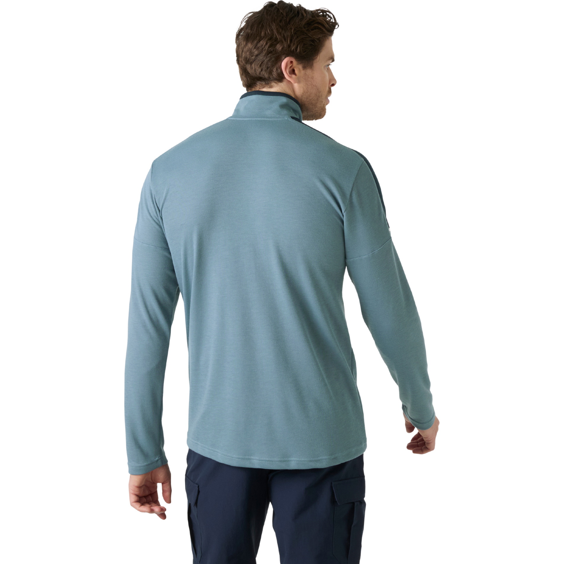 2026 Helly Hansen Mens HP 1/2 Zip Pullover 34611 - Washed Navy